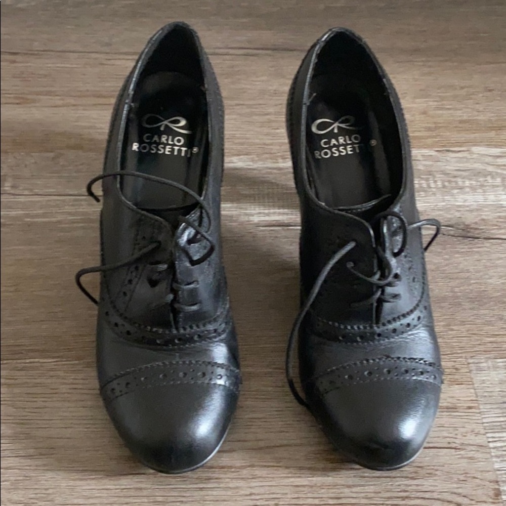 Vintage leather shoes